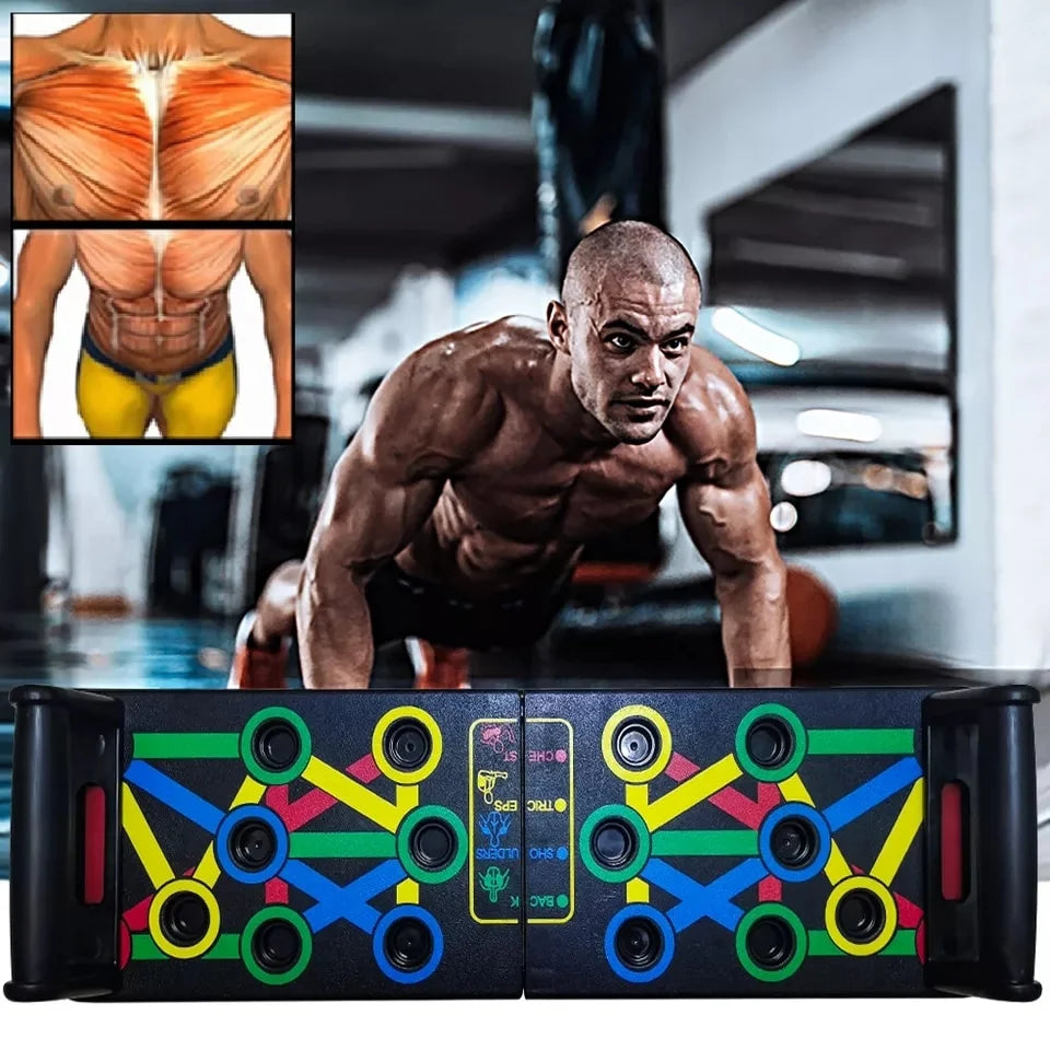 COMBO TABLA PUSH UP + RUEDA ABS
