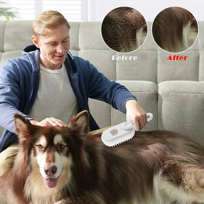 CEPILLO MASCOTA PETVAPORCARE | DESHAZTE DEL PELO SUELTO PAGA 1 LLEVA 2