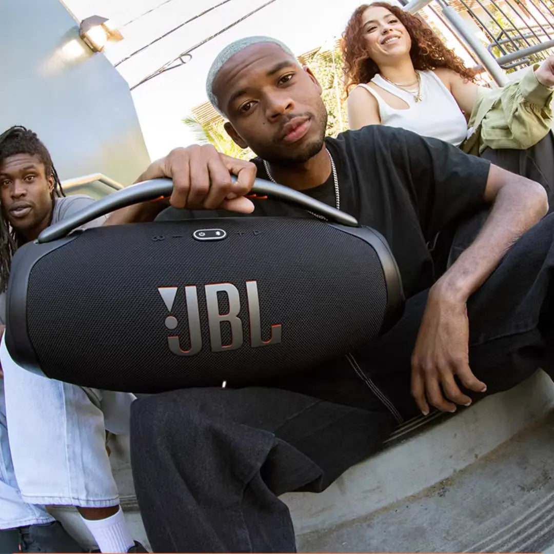 PARLANTE JBL BOOMBOX 3.5 MAX RESISTENTE AL AGUA Y AL POLVO